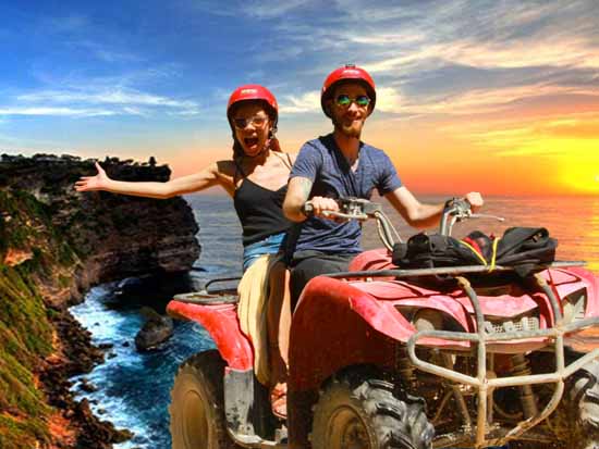 ATV Ride and Uluwatu Tour